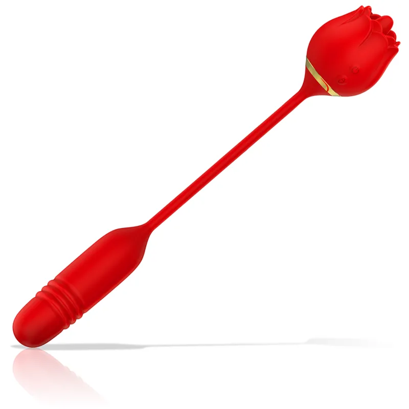 MIA - Vibrador Doble Placer con Licking y Movimiento Vertical - Imagen 4