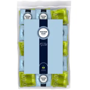 MISTER SIZE - Preservativos Talla S 49 mm para Sensaciones Únicas