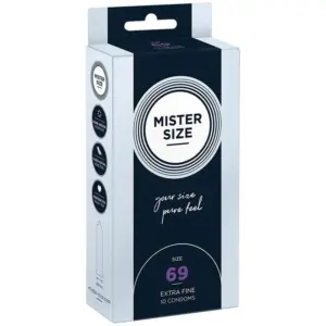 MISTER SIZE - Preservativos Talla XXXL 69 mm (10 unidades)