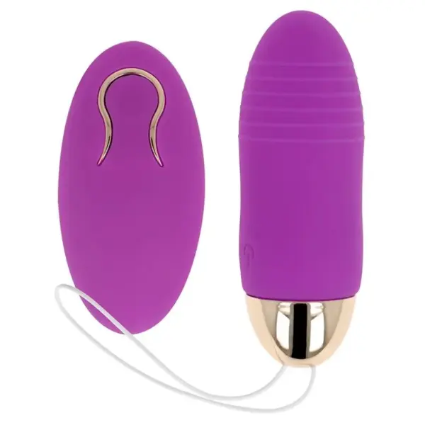 OHMAMA - Huevo vibrador control remoto 10 modos lila - Imagen 2