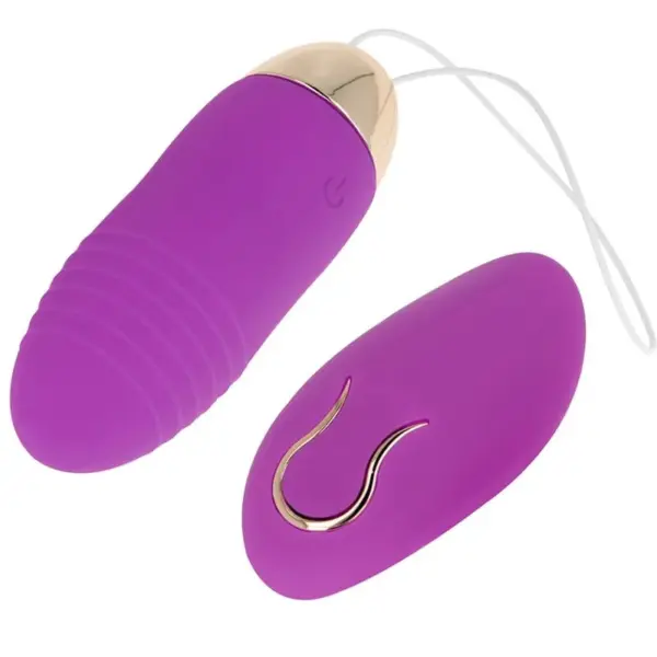 OHMAMA - Huevo vibrador control remoto 10 modos lila - Imagen 3