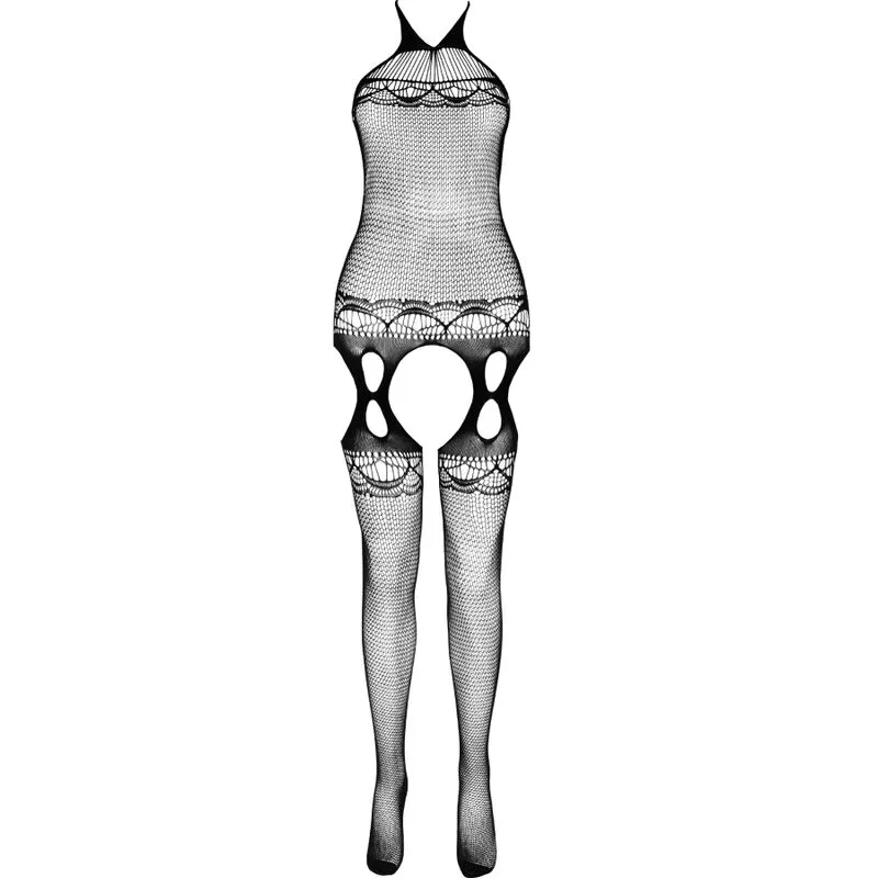 PASSION - Bodystocking Eco BS006 Negro para una sensualidad responsable - Imagen 3