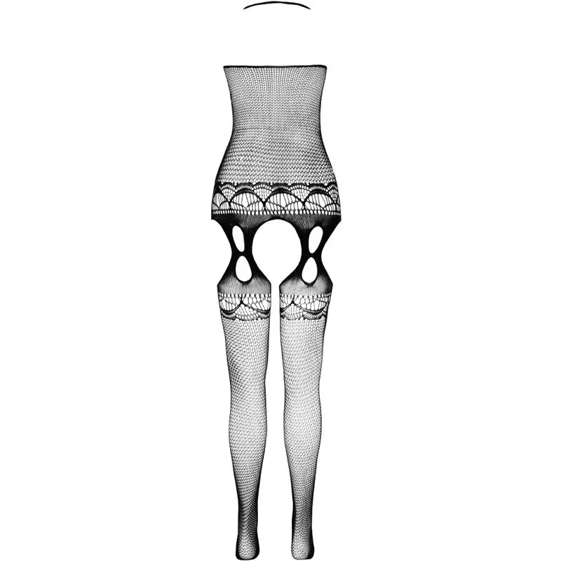 PASSION - Bodystocking Eco BS006 Negro para una sensualidad responsable - Imagen 4