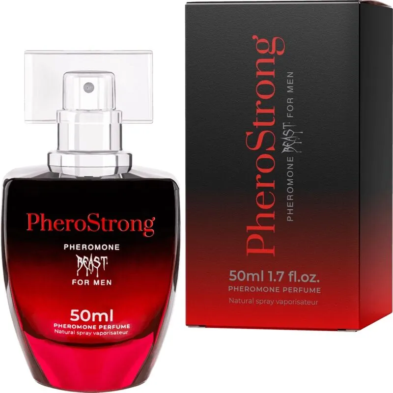 PheroStrong - Perfume con feromonas Beast para Hombre 50 ml