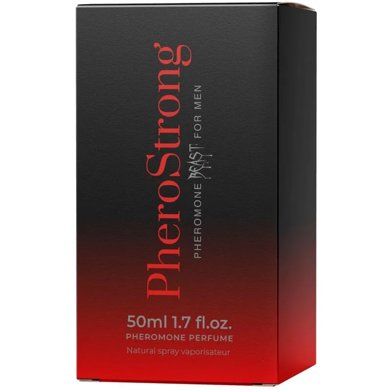 PheroStrong - Perfume con feromonas Beast para Hombre 50 ml - Imagen 3