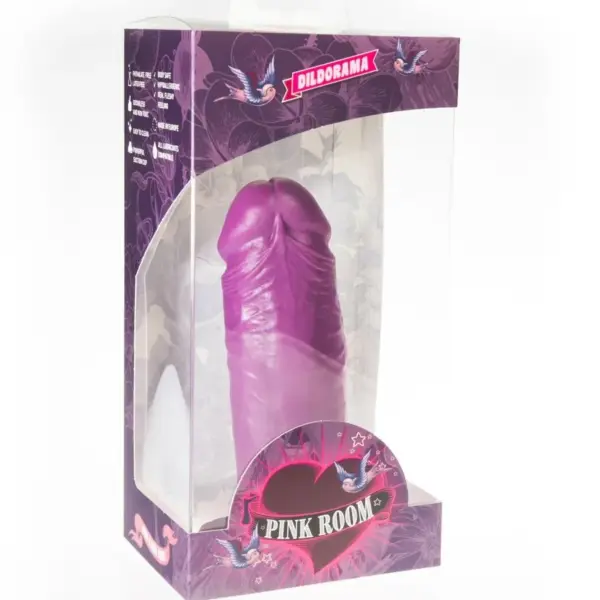 PINK ROOM - Dildo Realístico Lila 18.5 cm para Placer Auténtico - Imagen 2