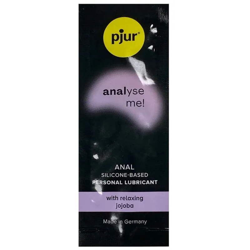 PJUR - Analyse Me Gel Relajante Anal 1.5 ml - Lubricante de Silicona para Placer Seguro