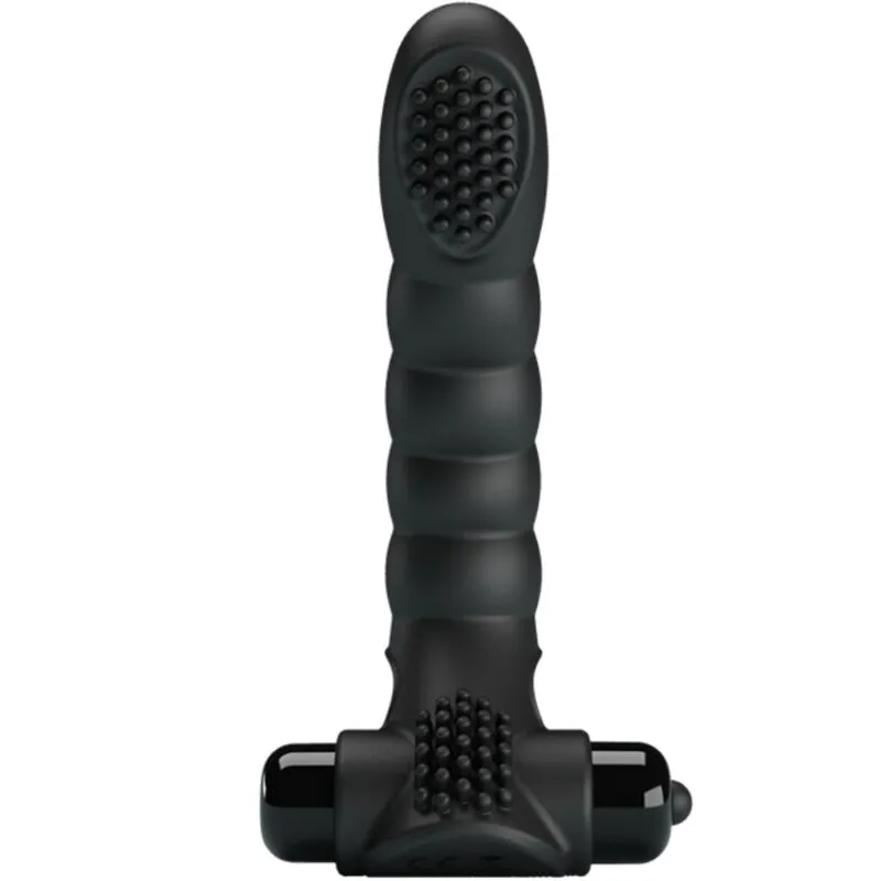 Pretty Love - Vibrador de Dedo Alexander 10 Vibraciones Negro - Imagen 2