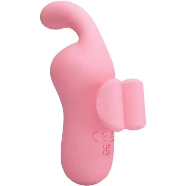 Pretty Love - Mini Fun Toys Vibrador & Ondas Estimuladoras Rosa - Imagen 3