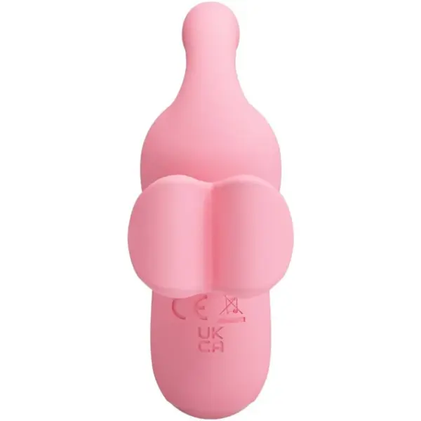 Pretty Love - Mini Fun Toys Vibrador & Ondas Estimuladoras Rosa - Imagen 4