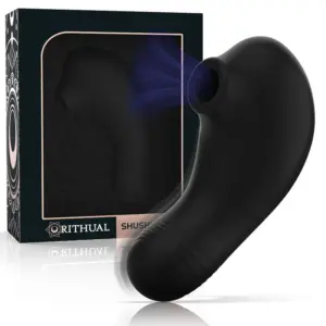 RITHUAL - SHUSHU PRO Pocket Estimulador Clítoris con 2 Motores Potentes en Negro