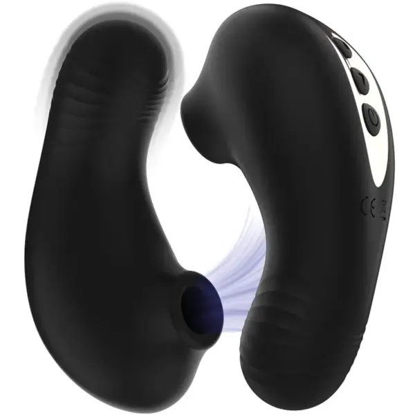 RITHUAL - SHUSHU PRO Pocket Estimulador Clítoris con 2 Motores Potentes en Negro - Imagen 2