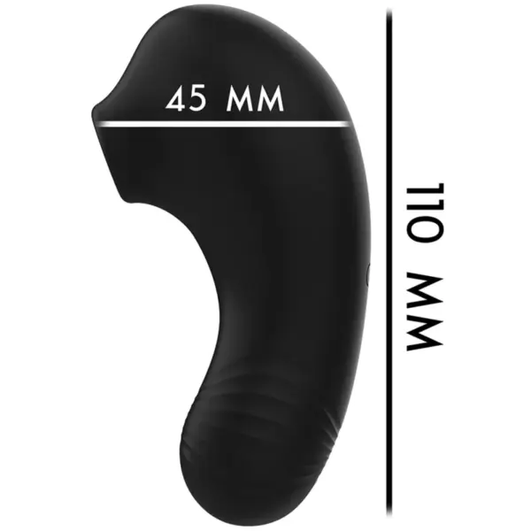 RITHUAL - SHUSHU PRO Pocket Estimulador Clítoris con 2 Motores Potentes en Negro - Imagen 5