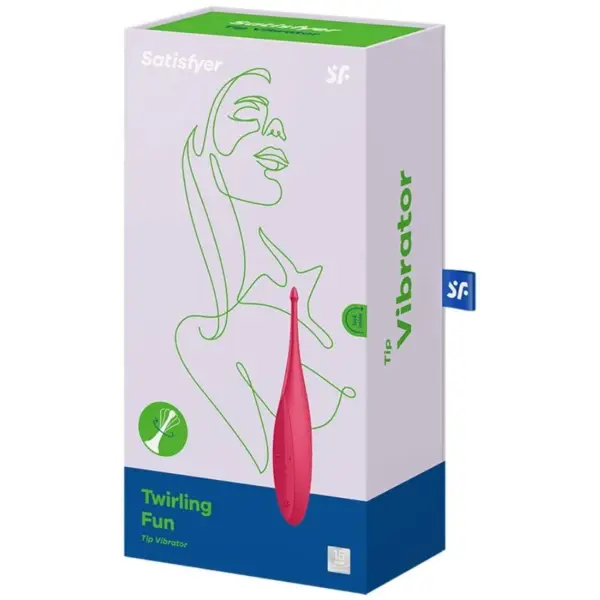 Satisfyer - Twirling Fun Estimulador Clítoris Rojo - Imagen 4