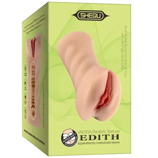 SHEQU - Edith Masturbador Vagina Realista para Placer Personalizado - Imagen 5