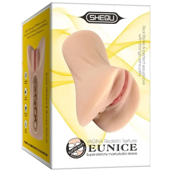SHEQU - Eunice Masturbador Vagina Realista para Placer Inigualable - Imagen 5