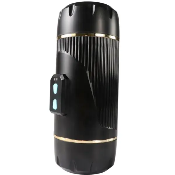 SHEQU - Masturbador Doble con Vibración Dual Boca y Vagina - Imagen 10