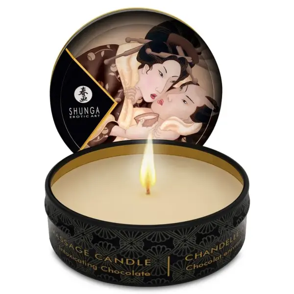 SHUNGA - Mini Caress by Candlelight Display Velas Masaje 24 Uds - Imagen 5