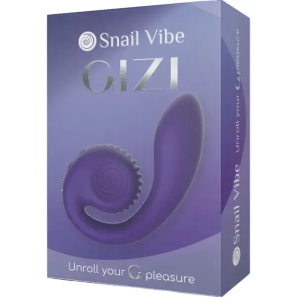 Snail Vibe - Estimulador dual violeta con tecnología Slide’n’Roll - Imagen 4