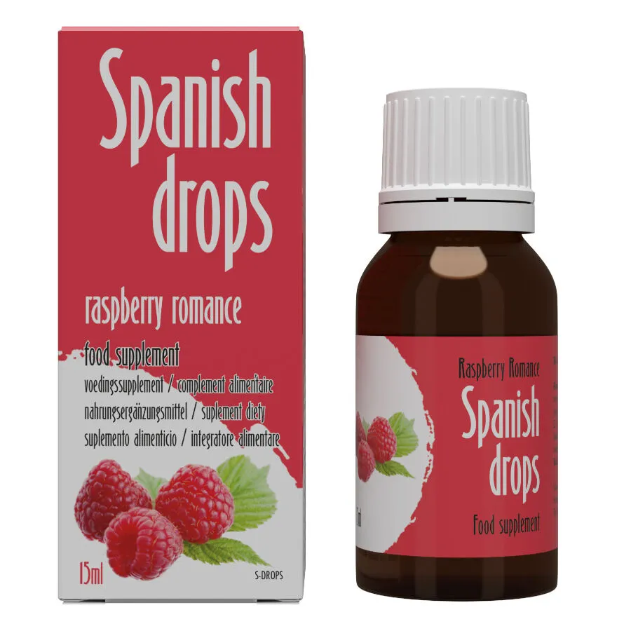 Spanish Drops Frambuesa - Complemento alimenticio en gotas