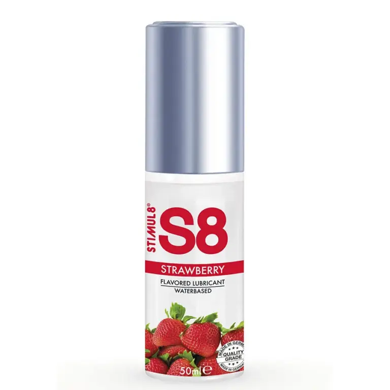 STIMUL8 - Lubricante de fresa 50 ml para una experiencia sensual
