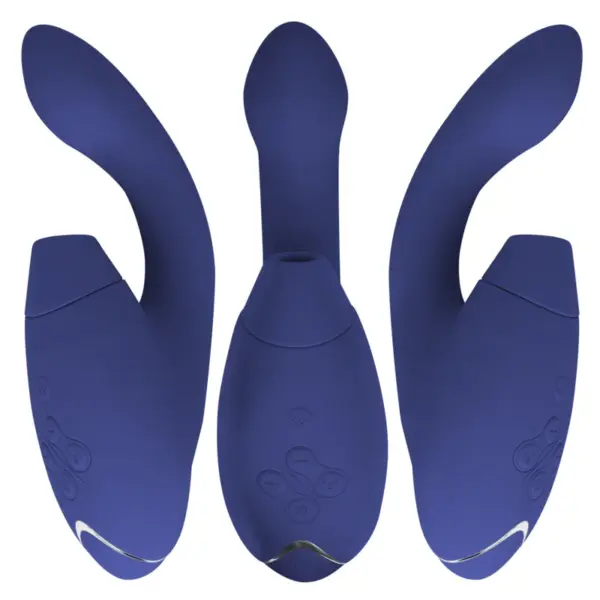 WOMANIZER - DUO 2 Estimulador Azul - Placer Dual y Orgasmos Inigualables - Imagen 2