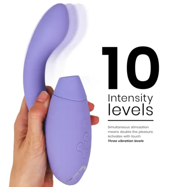 Womanizer Duo 2 - Estimulador Lila para Placer Avanzado - Imagen 4