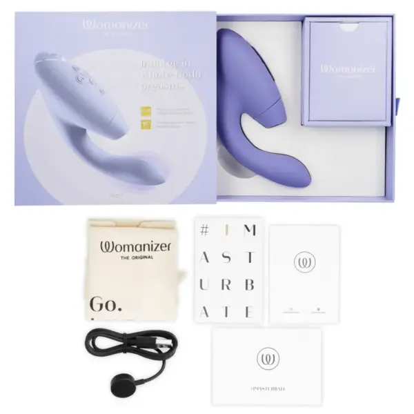 Womanizer Duo 2 - Estimulador Lila para Placer Avanzado - Imagen 6