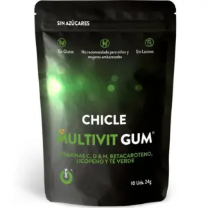 WUG Multivit Gum - Chicle funcional para reforzar tus defensas diarias