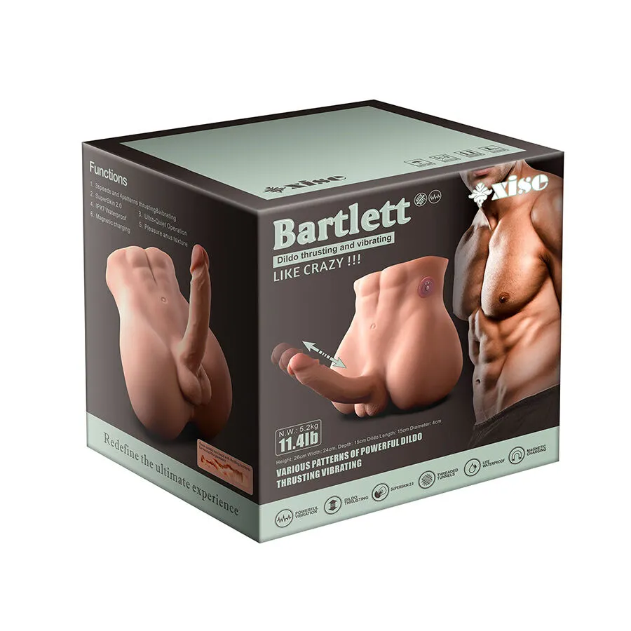 XISE - Dildo Ass Masturbador con Thrusting Realista de 18 cm - Imagen 10