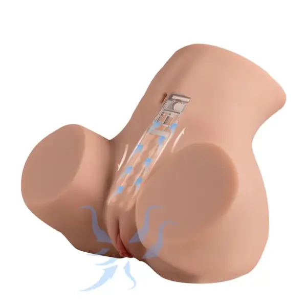 XISE - Danae Thrusting Masturbador Vagina Realístico con Vibración Multiposición