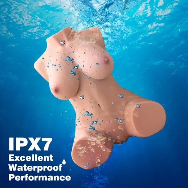 XISE - Torso Realístico Femenino con Vibración y Thrusting de 52 cm - Imagen 13