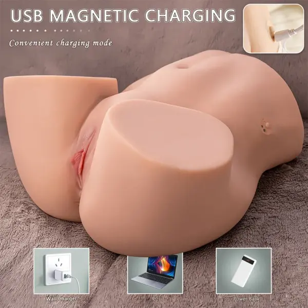 XISE - Ethel Thrusting Masturbador Vagina Realístico con Vibración Multiposición - Imagen 15