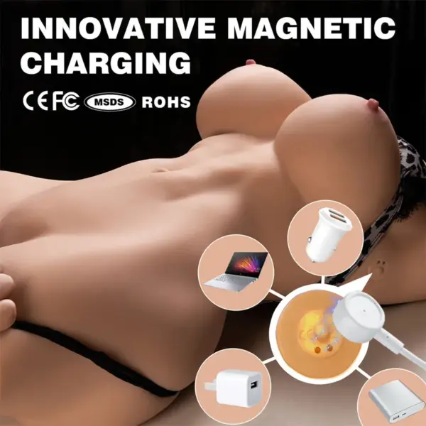 XISE - Torso Realístico Femenino con Thrusting 55 cm - Imagen 5