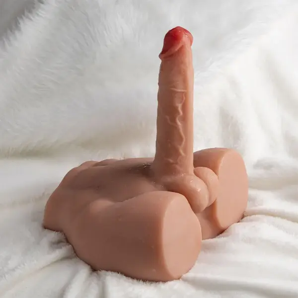 XISE - Peel Dildo Ass Masturbador Realístico con Thrusting 17,5 cm - Imagen 6