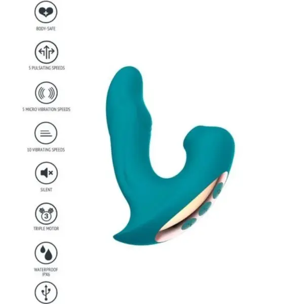 XOCOON - ETERNAL LOVE VIBE Estimulador Verde para Parejas - Imagen 2