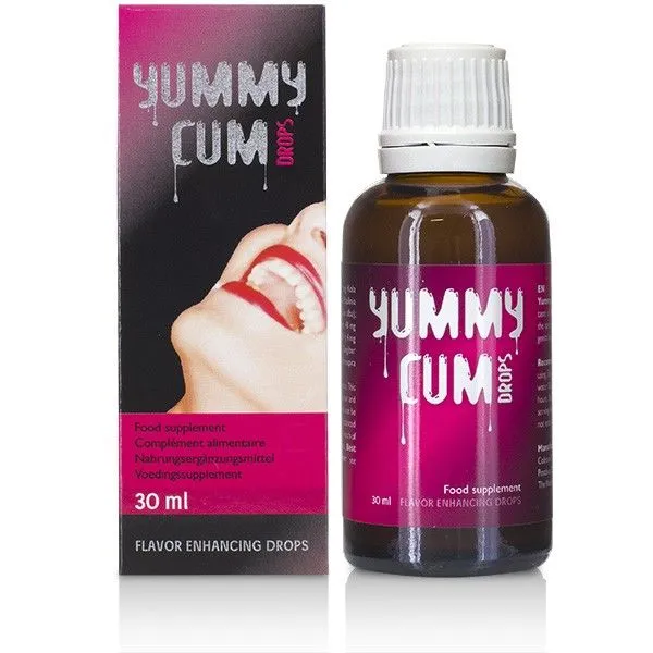 Yummy Cum Drops - Complemento Alimenticio para Mejorar el Sabor y la Intensidad del Semen - Imagen 2