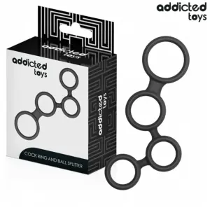 ADDICTED TOYS - Anillo para el pene con divisores para testículos
