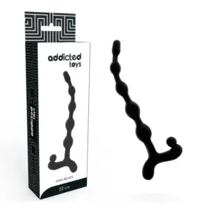 ADDICTED TOYS - Bolas Anales 22 cm Negro para una Experiencia Única