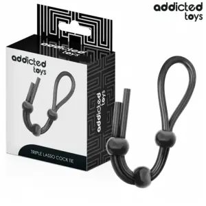 Addicted Toys - Cuerda Silicona para el Pene de Lazo Triple