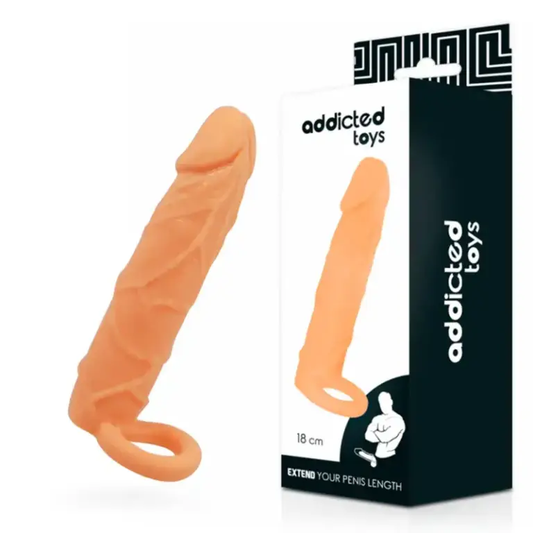 ADDICTED TOYS - Extensión Pene 18 cm para Placer Aumentado