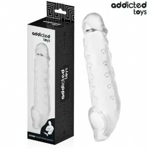 ADDICTED TOYS - Funda para el pene transparente talla M 27 cm