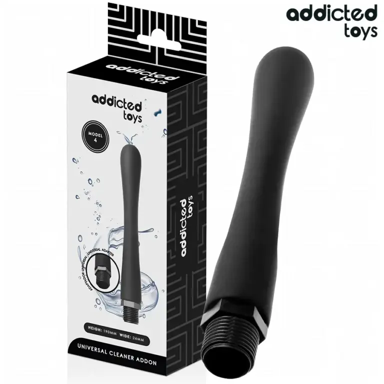 ADDICTED TOYS - Limpiador Anal con Adaptador Universal Modelo 4