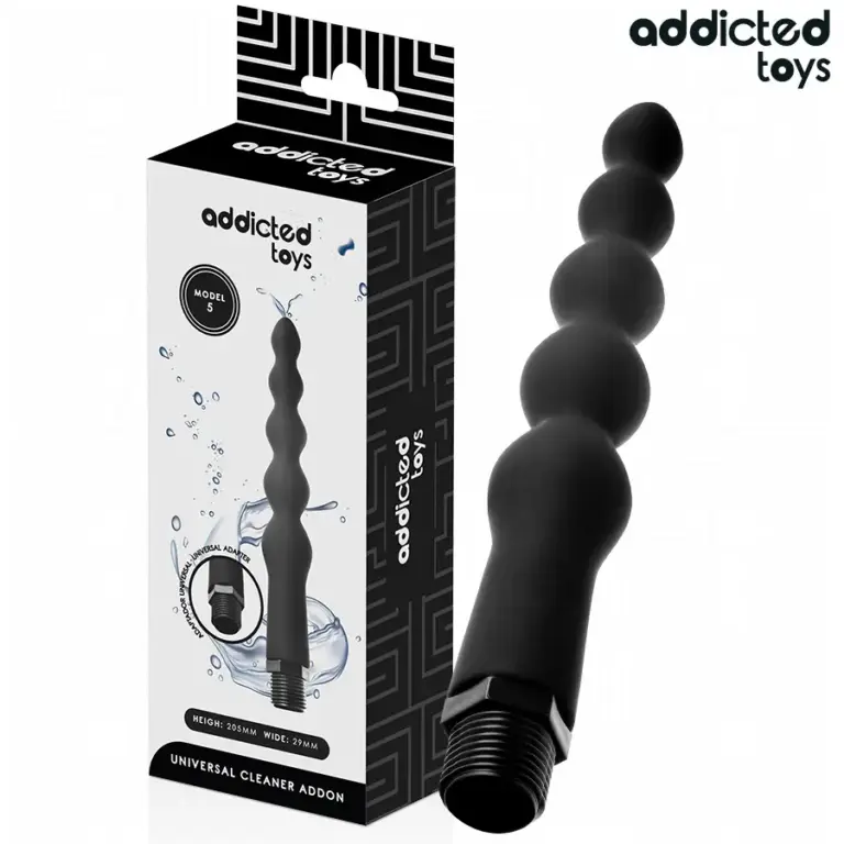 Addicted Toys - Limpiador anal con adaptador universal Modelo 5