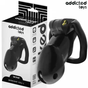 ADDICTED TOYS LOCKED - Jaula de castidad para pene talla L
