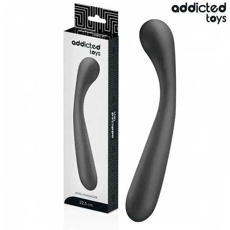 Addicted Toys - Masajeador anal doble silicona 22,5 cm