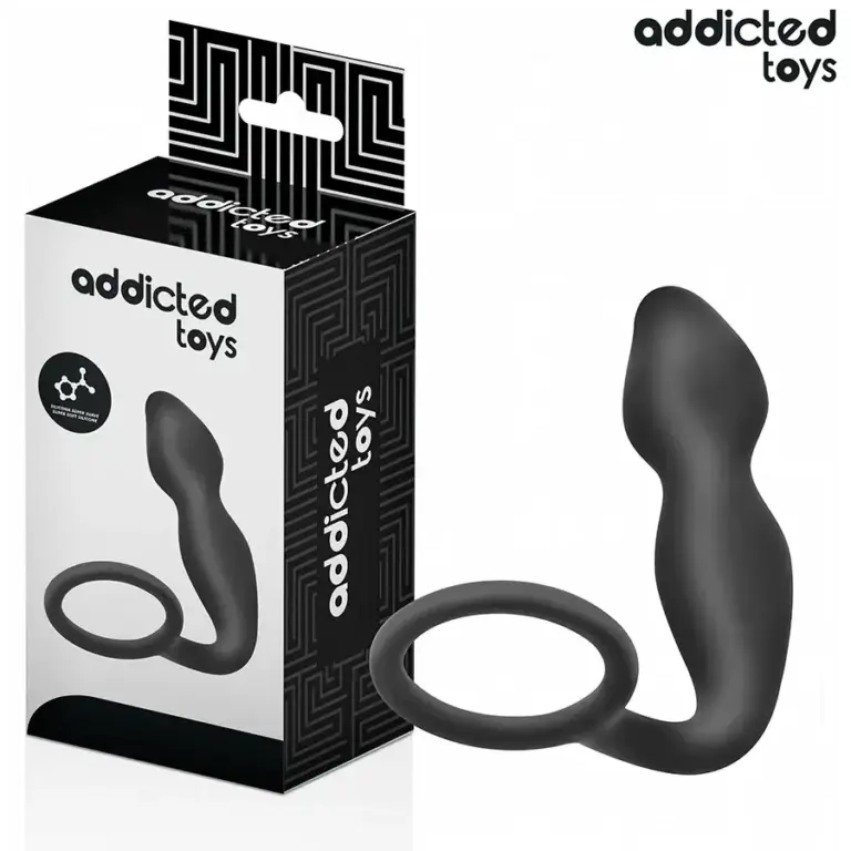 Addicted Toys - Plug anal con anillo silicona modelo 2