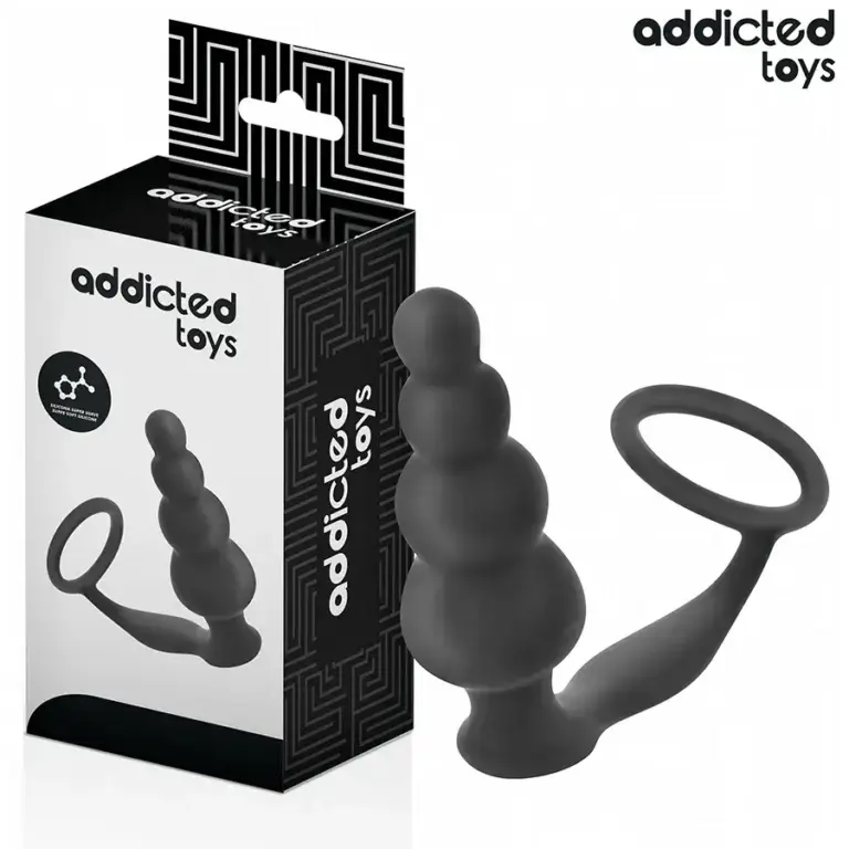 Addicted Toys - Plug Anal con Anillo Silicona Modelo 5