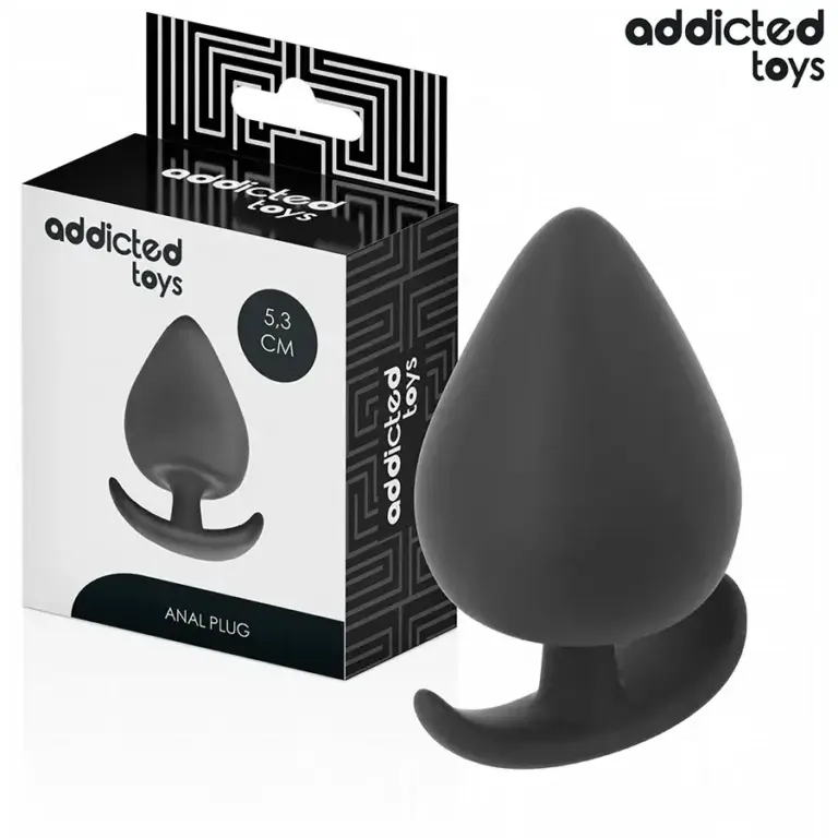 ADDICTED TOYS - Plug anal silicona talla S 5,3 cm