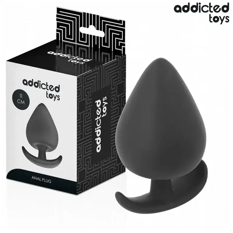 ADDICTED TOYS - Plug Anal Silicona Talla XXL 11 cm para Placer Avanzado